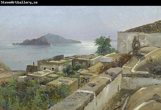 Franz Schreyer View of Capri